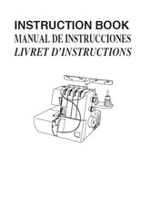 Load image into Gallery viewer, JANOME RE73 INSTRUCTION BOOK MANUAL DE INSTRUCCIONES LIVRET D&#39;INSTRUCIONS ENG ESP FR SEWING MACHINE MAQUINA DE COSER MACHINE  COUDRE
