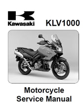 Load image into Gallery viewer, KAWASAKI KLV1000 SERVICE MANUAL IN ENGLISH MOTORCYCLE
