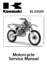 Load image into Gallery viewer, KAWASAKI KLX450R SERVICE MANUAL IN ENGLISH MOTORCYCLE
