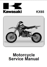 Load image into Gallery viewer, KAWASAKI KX65 SERVICE MANUAL IN ENGLISH MOTORCYCLE
