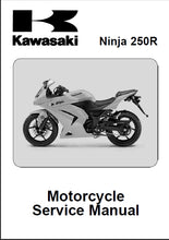 Load image into Gallery viewer, KAWASAKI NINJA 250R SERVICE MANUAL IN ENGLISH MOTORCYCLE
