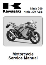Load image into Gallery viewer, KAWASAKI NINJA 300 NINJA 300 ABS SERVICE MANUAL IN ENGLISH MOTORCYCLE
