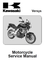Load image into Gallery viewer, KAWASAKI VERSYS SERVICE MANUAL IN ENGLISH MOTORCYCLE
