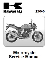 Load image into Gallery viewer, KAWASAKI Z1000 SERVICE MANUAL IN ENGLISH MOTORCYCLE
