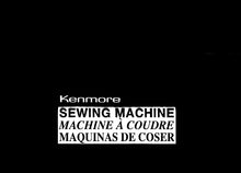 Load image into Gallery viewer, KENMORE 385.1148 1158 1168 OWNERS MANUAL MANUEL D'INSTRUCTIONS MANUAL DE INSTRUCCIONES ENG FRANC ESP SEWING MACHINE MACHIE A COUDRE MAQUINA DE COSER
