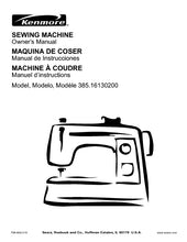 Load image into Gallery viewer, KENMORE 385.16130200 OWNERS MANUAL MANUAL DE INSTRUCCIONES MANUEL D'INSTRUCTIONS ENG ESP FRANC SEWING MACHINE MAQUINA DE COSER MACHINE A COUDRE
