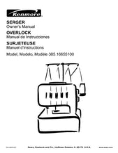 Load image into Gallery viewer, KENMORE 385.1665100 OWNERS MANUAL MANUAL DE INSTRUCCIONES MANUEL D'INSTRUCTIONS ENG ESP FRANC SEWING MACHINE MAQUINA DE COSER MACHINE A COUDRE
