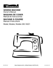 Load image into Gallery viewer, KENMORE 385.18221 OWNERS MANUAL MANUAL DE INSTRUCCIONES MANUEL D'INSTRUCTIONS ENG ESP FRANC SEWING MACHINE MAQUINA DE COSER MACHINE A COUDRE
