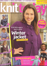 Load image into Gallery viewer, KNIT TODAY 29 JAN 2009 KNITTING MAGAZINE ENGLISH KNITTING AND CROCHET PATTERNS

