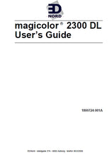 Load image into Gallery viewer, KONICA MINOLTA MAGICOLOR 2300 DL USERS GUIDE ENGLISH PRINTER
