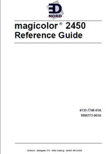 Load image into Gallery viewer, KONICA MINOLTA MAGICOLOR 2450 REFERENCE GUIDE ENGLISH PRINTER
