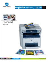 Load image into Gallery viewer, KONICA MINOLTA MAGICOLOR 2480MF 2490MF TECHNICAL GUIDE ENGLISH PRINTER
