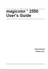 Load image into Gallery viewer, KONICA MINOLTA MAGICOLOR 2550 USERS GUIDE ENGLISH PRINTER

