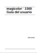 Load image into Gallery viewer, KONICA MINOLTA MAGICOLOR 3300 GUIA DEL USUARIO ESPANOL IMPRESORA
