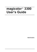 Load image into Gallery viewer, KONICA MINOLTA MAGICOLOR 3300 USERS GUIDE ENGLISH PRINTER
