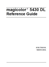 Load image into Gallery viewer, KONICA MINOLTA MAGICOLOR 5430 DL REFERENCE GUIDE ENGLISH PRINTER
