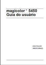 Load image into Gallery viewer, KONICA MINOLTA MAGICOLOR 5450 GUIA DO USUARIO ESPANOL IMPRESORA
