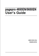 Load image into Gallery viewer, KONICA MINOLTA PAGEPRO 4650EN 4650DN USERS GUIDE ENGLISH PRINTER
