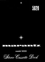 Load image into Gallery viewer, MARANTZ 5020 SERVICE MANUAL IN ENGLISH STEREO CASSETTE DECK
