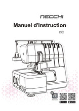 Load image into Gallery viewer, NECCHI C12 MANUEL D'INSTRUCTION FRANCAIS MACHINE A COUDRE
