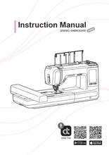 Load image into Gallery viewer, NECCHI C2000 INSTRUCTION MANUAL ENGLISH SEWING MACHINE
