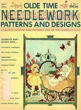 Load image into Gallery viewer, OLDE TIME NEEDLEWORK 5-74 SEIWNG BOOK ENGLISH PATTERNS AND DESIGNS
