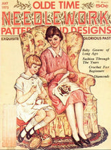 Load image into Gallery viewer, OLDE TIME NEEDLEWORK 7-75 SEIWNG BOOK ENGLISH PATTERNS AND DESIGNS
