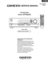 Load image into Gallery viewer, ONKYO HT-R8230 SERVICE MANUAL IN ENGLISH AV RECEIVER
