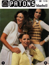 Load image into Gallery viewer, PATONS 538 KNITTING BOOK ENGLISH BLUEBELL KNITTING PATTERNS
