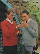 Load image into Gallery viewer, PATONS 680 KNITTING BOOK ENGLISH PATONS SPARKLE BLUEBELL
