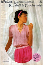 Load image into Gallery viewer, PATONS 681 KNITTING BOOK ENGLISH SPRINGTIME KNITTING PATTERNS

