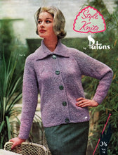 Load image into Gallery viewer, PATONS STYLE KNITS 18 KNITTING BOOK ENGLISH KNITTING PATTERNS
