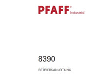 Load image into Gallery viewer, PFAFF 8390 BETRIEBSANLEITUNG DEUTSCH NAHMASCHINE
