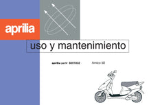 Load image into Gallery viewer, PIAGGIO APRILIA AMICO 50 1997 USO Y MANTENIMIENTO ESPANOL MOTOCICLETA
