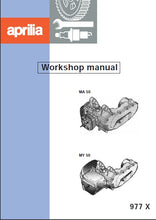 Load image into Gallery viewer, PIAGGIO APRILIA MA50 MY50 WORKSHOP MANUAL IN ENGLISH SCOOTER
