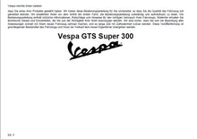 Load image into Gallery viewer, PIAGGIO VESPA GTS SUPER 300 2008 BEDIENUNGSANLEITUNG DEUTSCH MOTORROLLER
