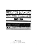 Load image into Gallery viewer, SANSUI 800 SERVICE MANUAL IN ENGLISH AM/FM STEREO TUNER AMPLIFIER
