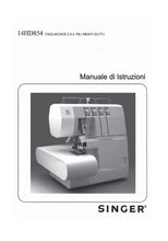 Load image into Gallery viewer, SINGER 14HD854 MANUALE DI ISTRUZIONI ITALIANO SEWING MACHINE
