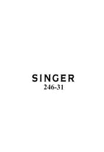 Load image into Gallery viewer, SINGER 246-31 INSTRUCTIONS ENGLISH SEWING MACHINE
