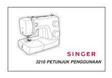 Load image into Gallery viewer, SINGER 3210 SIMPLE PETUNJUK PENGGUNAAN INDONESIAN SEWING MACHINE
