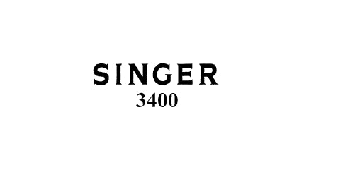 SINGER 3400 ILLUSTRATED PARTS LIST ENGLISH SEWING MACHINE