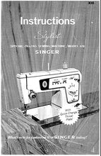 Load image into Gallery viewer, SINGER 478 INSTRUCTION MANUAL ENGLISH SEWING MACHINE
