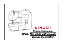 Load image into Gallery viewer, SINGER START INSTRUCTION MANUAL ENGLISH ESPANOL FRANCAIS SEWING MACHINE
