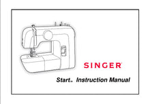 Load image into Gallery viewer, SINGER START INSTRUCTION MANUAL ENGLISH SEWING MACHINE
