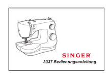 Load image into Gallery viewer, SINGER 3337 SIMPLE BEDIENUNGSANLEITUNG DEUTSCH NAHMASCHINE
