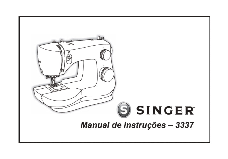 SINGER 3337 SIMPLE MANUAL DE INSTRUCOES PT MAQUINA DE COSTURA