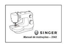 Load image into Gallery viewer, SINGER 3342 FASHION MATE MANUAL DE INSTRUCOES PT MAQUINA DE COSTURA
