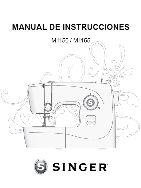 SINGER M1150 M1155 MANUAL DE INSTRUCCIONES ESP MAQUINA DE COSER