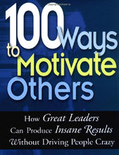 Load image into Gallery viewer, 100 WAYS TO MOTIVATE OTHERS 141 PAGES IN ENGLISH
