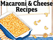 Load image into Gallery viewer, 25 MACARONI AND CHEESE RECIPES 26 PAGES IN ENGLISH
